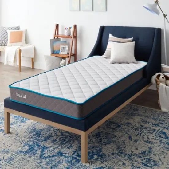 Lucid Comfort Collection 7" Innerspring Mattress image {10}