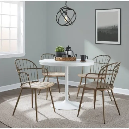 LumiSource Riley Arm Chair image {7}