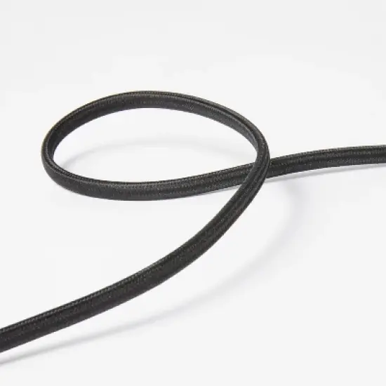 Square Table Lamp with Tapered Shade Black - Threshold&trade; designed with Studio McGee image {3}