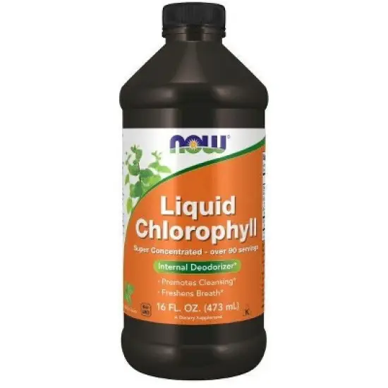 Liquid Chlorophyll & Mint by Now Foods  -  16 oz Liquid image {3}