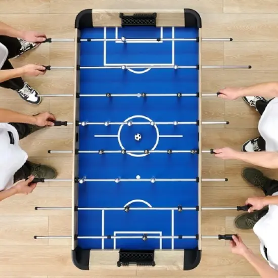 54 Inch Foosball Table, Soccer Table Game for Kids and Adults, Arcade Table Soccer for Home, Indoor Game Room Sport, Easy Assembly image {3}
