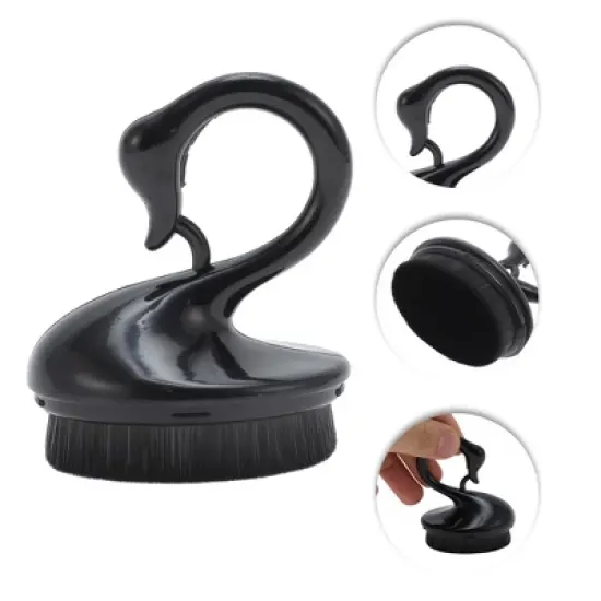 Unique Bargains Swan Style Foundation Brush 1 Pc image {2}