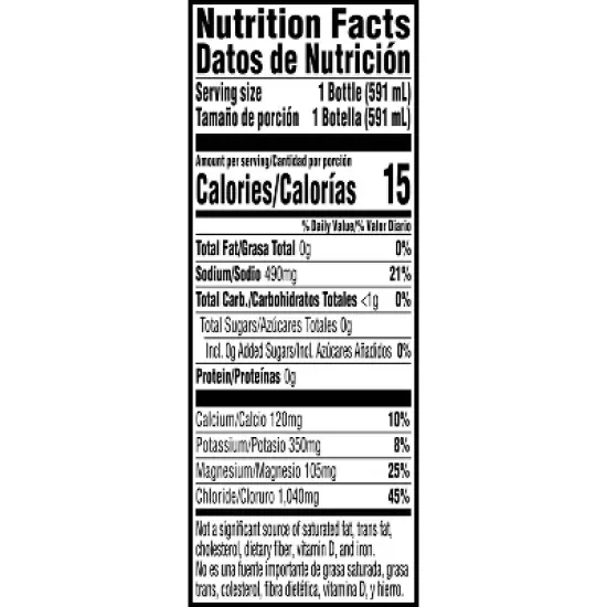 Gatorade Gatorlyte Zero Fruit Punch Sports Drink - 20 fl oz Bottle image {6}