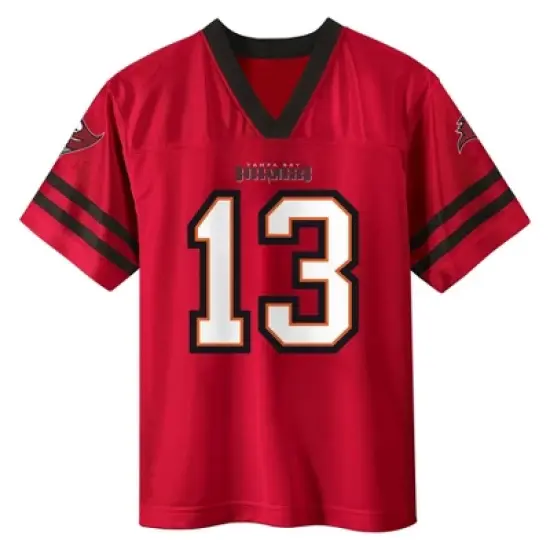 NFL Tampa Bay Buccaneers Boys' Short Sleeve Evans Jersey image {1}