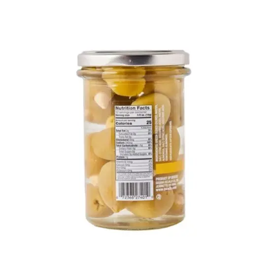 DeLallo Almond-Stuffed Green Olives, 5.8 oz Jar, (6 Pack) image {3}