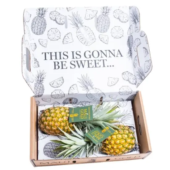 Freshly Picked Maui Gold Pineapples - 2ct image {1}