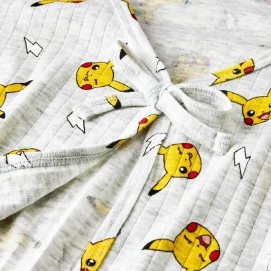 Girls' Pokemon Pikachu Tank Top and Cardigan Set - Beige image {3}