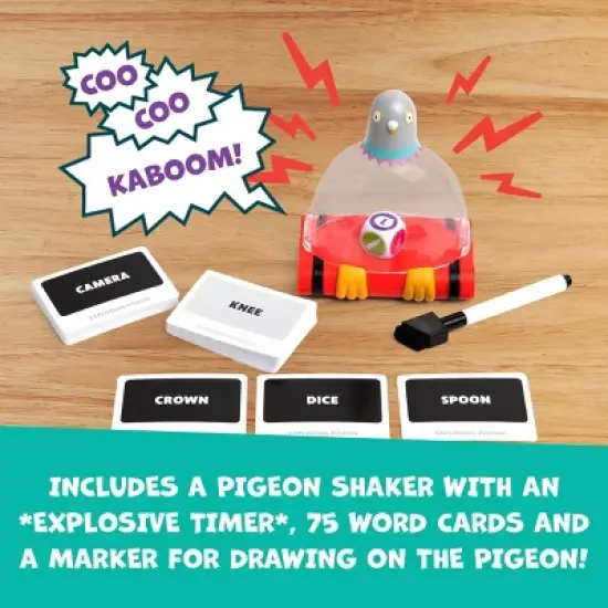 Exploding Kittens Exploding Pigeon Game image {2}