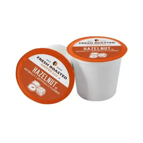 Fresh Roasted Coffee - 48 CT Hazelnut Flavored Single Serve Pods image {1}