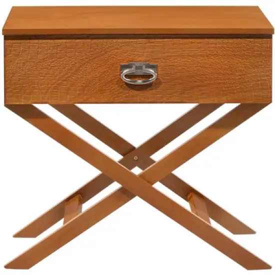 Passion Furniture Xavier 1-Drawer Nightstand (25 in. H x 16 in. W x 27 in. D) image {9}