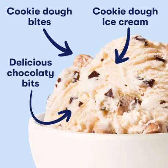 Tillamook Chocolate Chip Cookie Dough Ice Cream - 48 fl oz image {2}