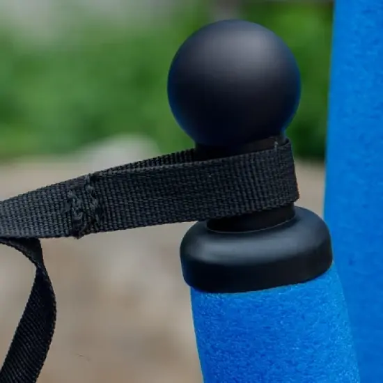 Whisen 12 ft. Trampoline with Basketball Hoop, Outdoor Trampolines w/Ladder and Safety Enclosure Net image {6}