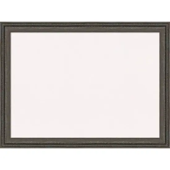 31"x23" Upcycled Wood Frame White Cork Board Brown/Gray - Amanti Art image {10}