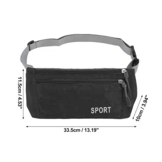 Unique Bargains Breathable Diamond Running Belt 1 Pc image {3}