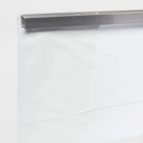 32" x 64" Blackout Roman Kids' Shade White - Pillowfort&trade; image {4}