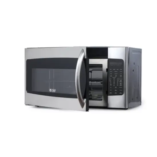 Commercial Chef 1.7 Cu. Ft. Over-The-Range Convection Microwave Oven, 10 Power Levels, Air Fryer, 300 CFM Hood Fan, Touch Controls, Stainless Steel image {3}