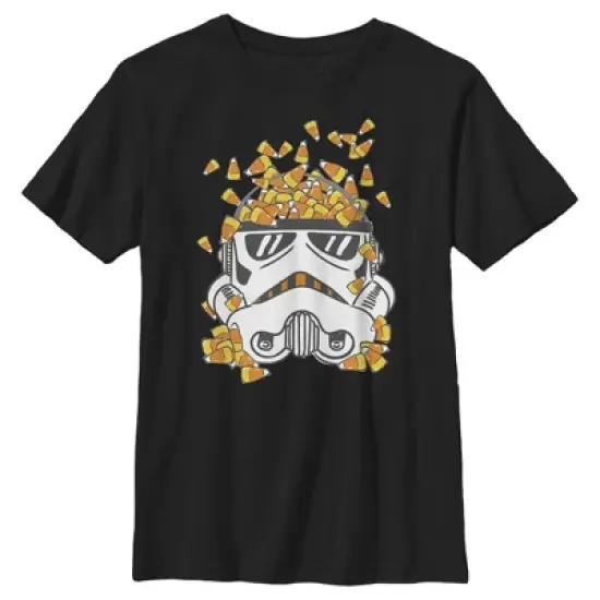 Boy's Star Wars Candy Corn Helmet T-Shirt image {4}