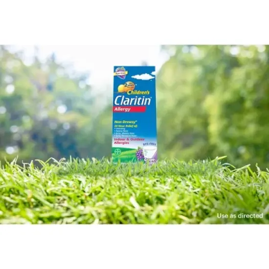 
Children's Claritin Loratadine Allergy Relief 24 Hour Non-Drowsy Grape Liquid image {14}