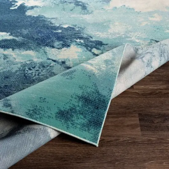 Mark & Day Britsum Rectangle Woven Indoor and Outdoor Area Rugs Dark Blue image {6}