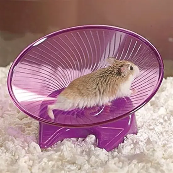 Ware Manufacturing Flying Saucer Exercise Wheel for Small Pets, Assorted (Pack of 1) image {1}
