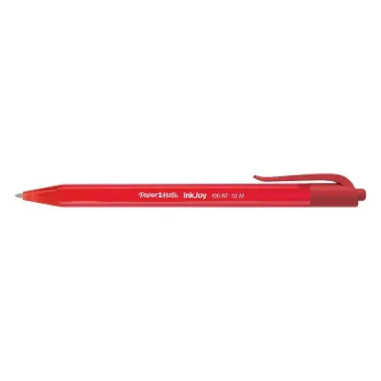 Paper Mate InkJoy 100 RT Retractable Ballpoint Pen 1mm Red Dozen 1951252 image {3}