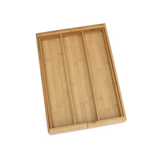 Expandable Bamboo Utensil Holder - Lipper International image {3}