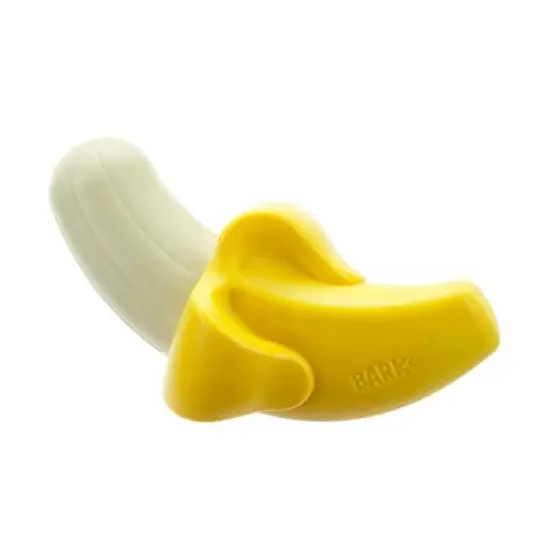 BARK Ba-gnaw-na Super Chewer Dog Food Shaped Toy image {1}