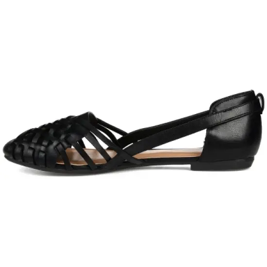 Journee Collection Womens Ekko Slip On Round Toe Ballet Flats image {1}