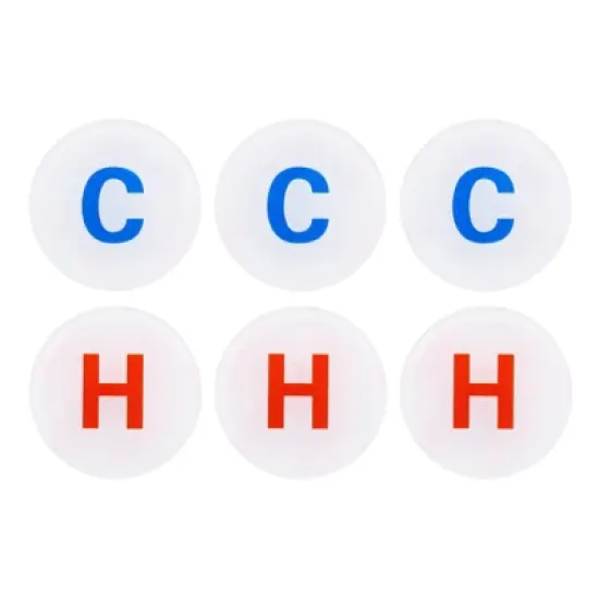 Unique Bargains Acrylic Self-Adhesive Decor Home Hotel C/H Water Label image {4}