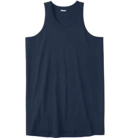 KingSize Men's Big & Tall Shrink-Less&trade; Lightweight Longer-Length Tank image {14}