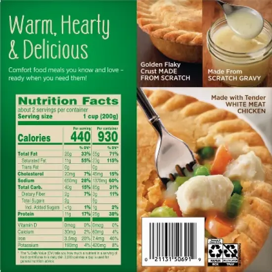Marie Callender's Frozen Chicken Pot Pie - 15oz image {4}