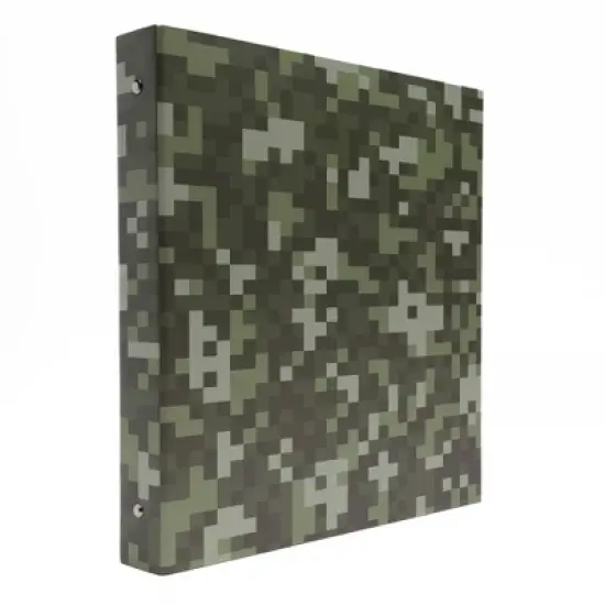 Continental Accessory Camo 1" 3 Paper Ring Binder Green image {6}