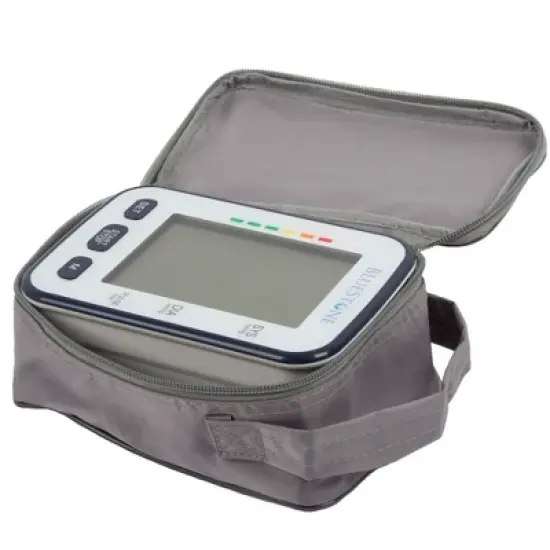 Fleming Supply Digital Blood Pressure Upper Arm Cuff With LCD Display for Monitoring Hypertension - Black image {3}