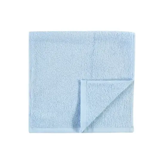 Hudson Baby Infant Boy Rayon from Bamboo Burpcloth 6pk, Blue Yellow, One Size image {3}