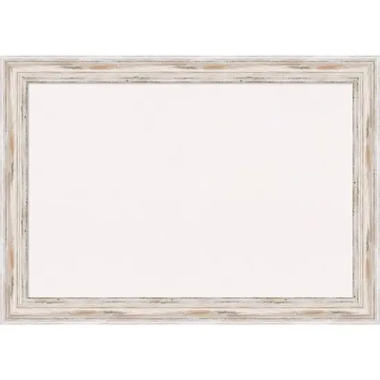 Amanti Art Alexandria Wood Framed Corkboard, White Cork image {9}