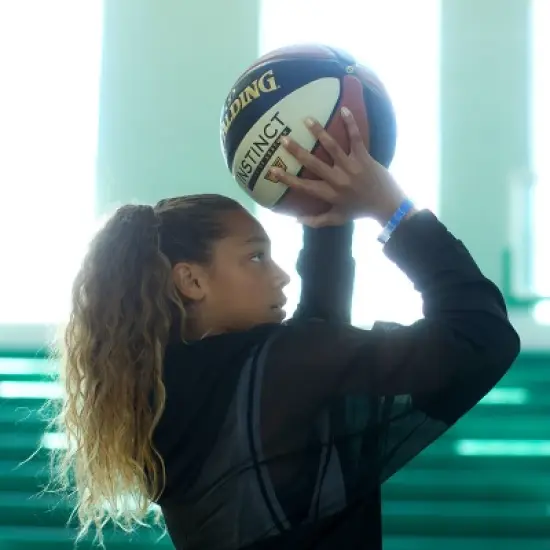 Spalding Instinct 27.5" Basketball: Composite, Butyl Bladder, Youth Use image {8}