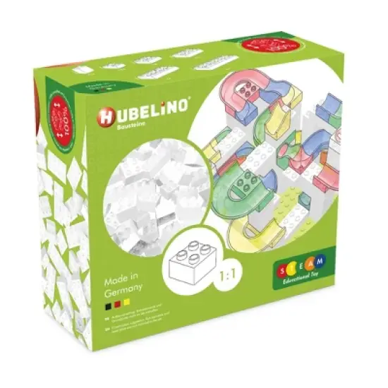 Hubelino White Building Blocks Accessory Set (60 Pcs) image {4}