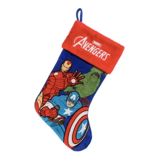 Marvel Avengers Applique Holiday Stocking 20" image {1}