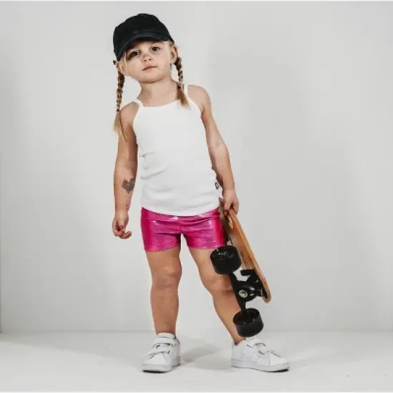 City Threads USA-Made Printed Girls Novelty Bike Shorts image {3}