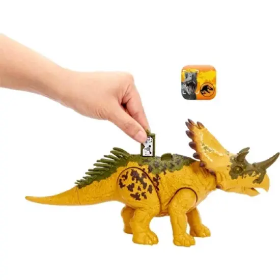 Jurassic World Wild Roar Regaliceratops Action Figure image {5}