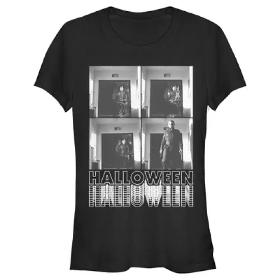 Junior's Halloween II Photo Sequence T-Shirt image {2}