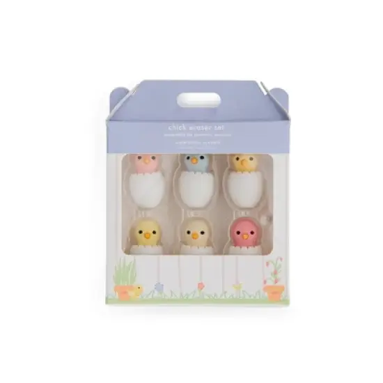 Daydream Society - Baby Chicks Mini Erasers - Pack of 6 Erasers image {3}