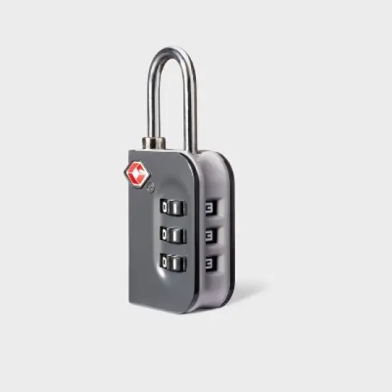 Combo Luggage Lock Gray - Open Story&trade; image {2}