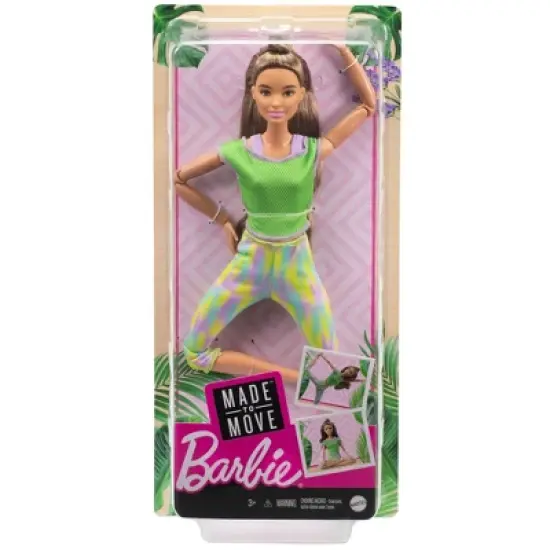 ​Barbie Made to Move Doll - Green Dye Pants image {5}