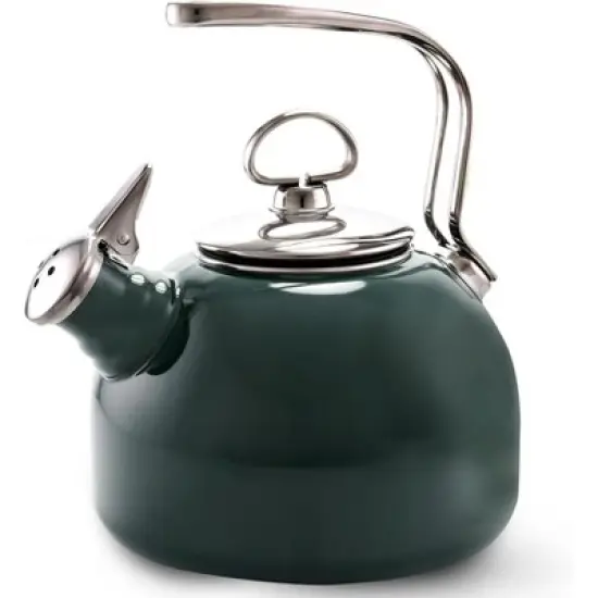 Chantal Classic Enamel-on-Steel Teakettle, 1.8 quart image {4}