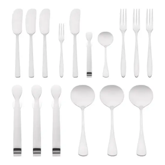 REGALWOVEN 16 Pcs 4 Sets Stainless Steel Flatware Set image {8}
