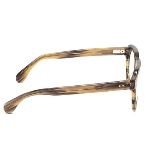 Ernest Hemingway H4816 48mm Unisex Acetate Rectangular Designer Eyeglasses OR Blue Light Filter OR Reading Glasses in Olive Green image {2}