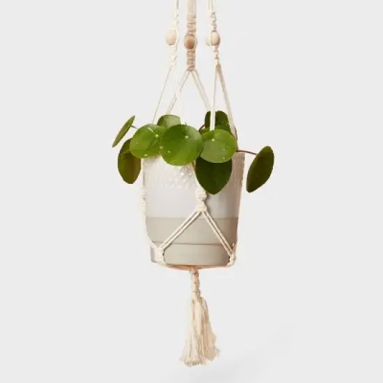 Hang Time DIY Macrame Plant Pot Hanger image {3}