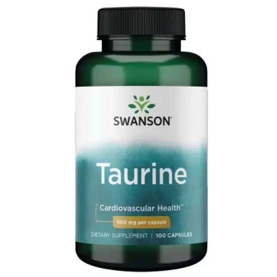 Swanson Taurine 500 mg 100 Capsules image {5}