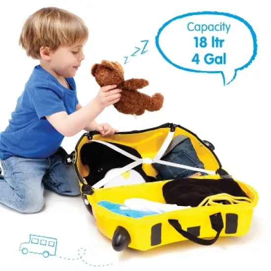 Trunki Kids' Ride-On Hardside Carry On Suitcase image {5}